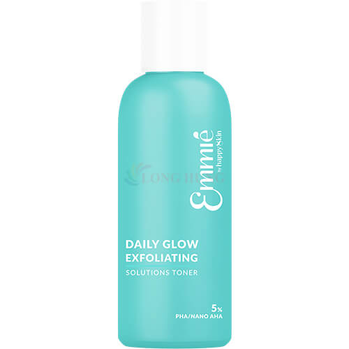 Dung dịch cân bằng da và tẩy tế bào chết Emmié Daily Glow Exfoliating Solutions Toner 5% PHA/NANO AHA (50ml/230ml) - Hàng chính hãng