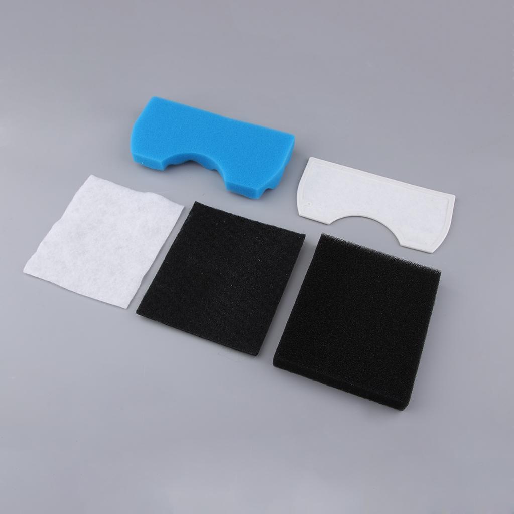 5x HEPA Filters Spare Parts Replacement Motor Foam Filter for