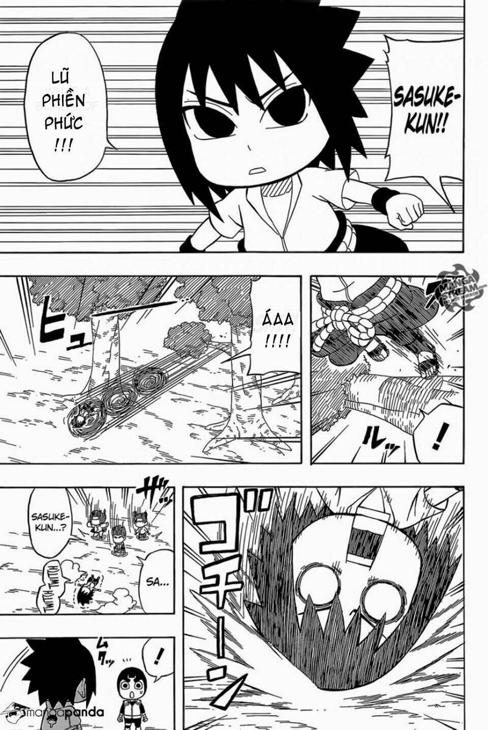 cửu vĩ hồ ly ngoại truyện rock lee chapter 33 4