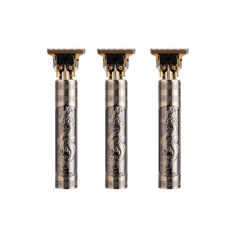 Tông Đơ Cắt Tóc, Chấn Viền Vintage-t9 Nhỏ Gọn, Sạc Điện, Pin Cực Bền, cao Cấp