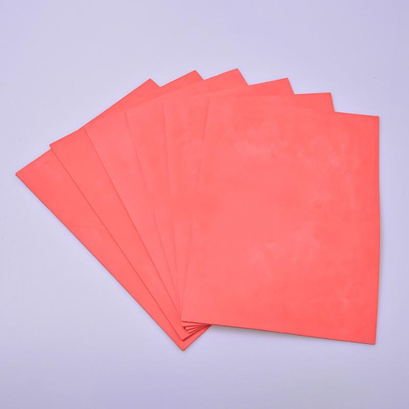 A4 Rubber Stamp Sheet Laser Rubber Carving Plate for Printing Engraving Sealer Stamp DIY Craft Red ELEN