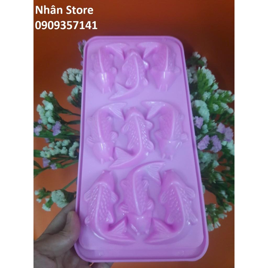 Khuôn thạch rau câu, phô mai hình cá chép