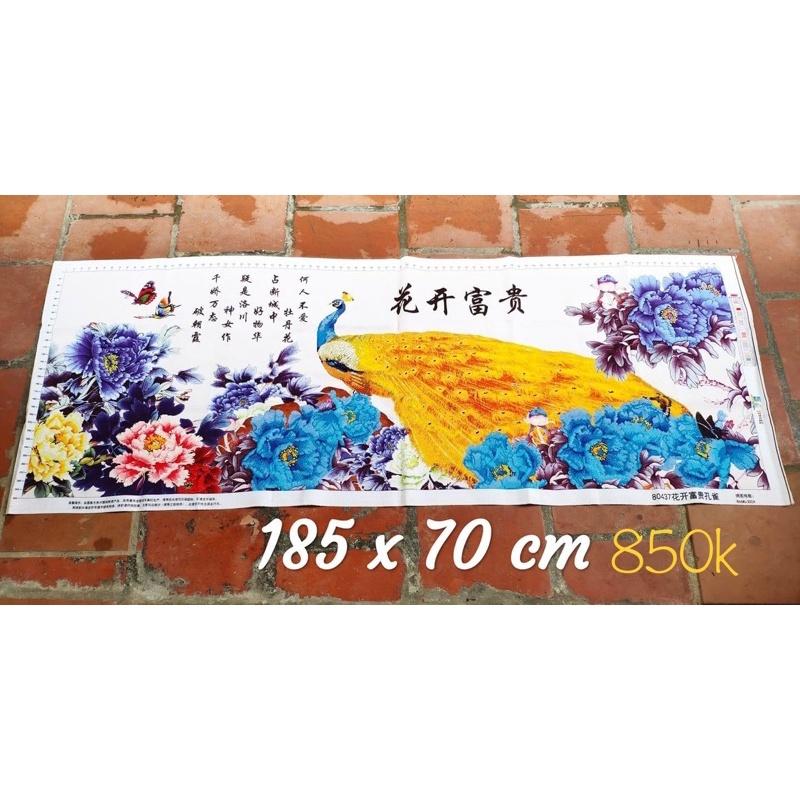 Tranh Thêu Chữ Thập Mẫu Công Phu Thê Viên Mãn Gia Hoà Vạn Sự Hưng 29