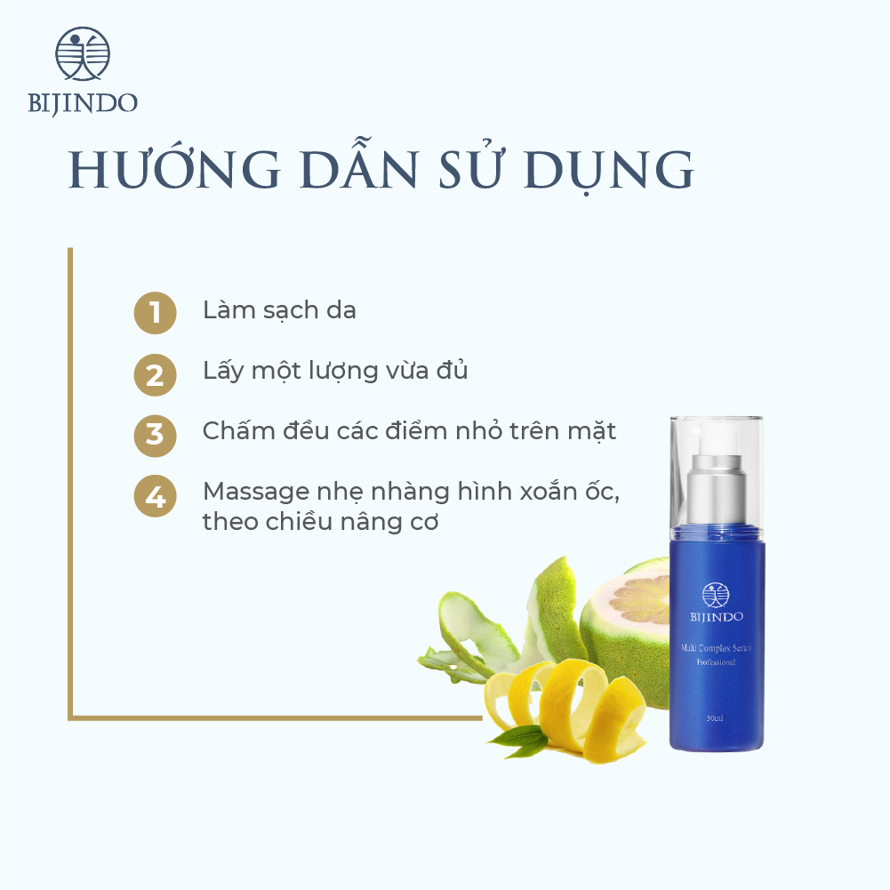 Bijindo Signature - Multi Complex Serum Tinh Chất Đa Phức Hợp Giúp Làm Giảm Lão Hóa Cho Da Mặt (50ml) - DATE T10/2024