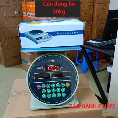 Cân đồng hồ điện tử tính tiền QUA - Q1 ( 30kg ) hiển thị 2 mặt ( bảo hành 24 tháng )