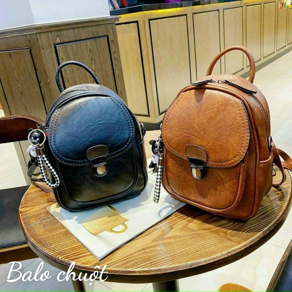 Balo Chuột túi đeo chéo thời trang du lịch 2021 đi học mini nữ đẹp