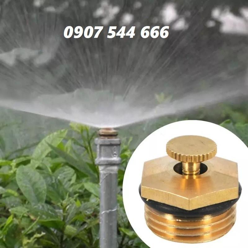 BÉC PHUN MƯA ĐIỀU CHỈNH LƯU LƯỢNG BẰNG ĐỒNG