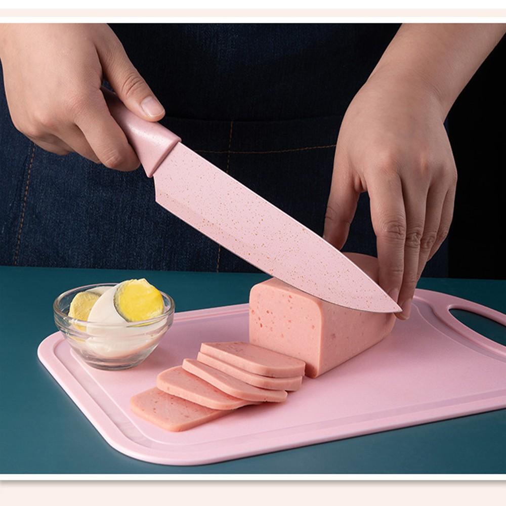 Bộ Dao Kéo Làm Bếp Lúa Mạch 6 Món Tiện Lợi Đầy Đủ Cho Nhà Bếp