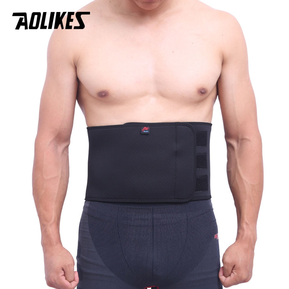 Đai hỗ trợ thắt lưng cột sống tập gym AOLIKES A-1690 Sport waist protector