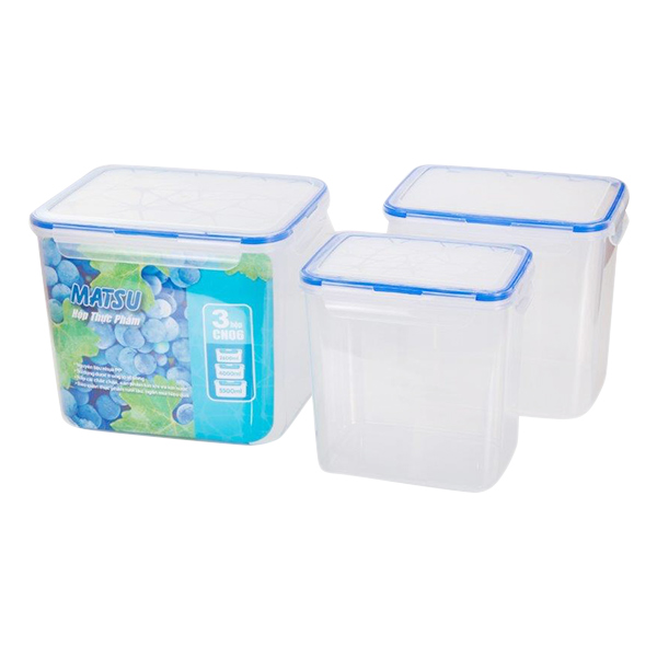 Bộ hộp nhựa Duy Tân Matsu CN06