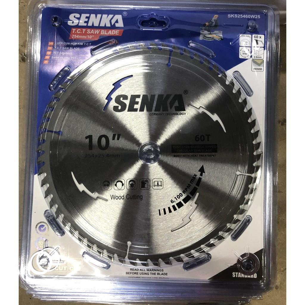 Lưỡi cưa hợp kim SENKA CẮT GỖ 254mm cốt 25.4