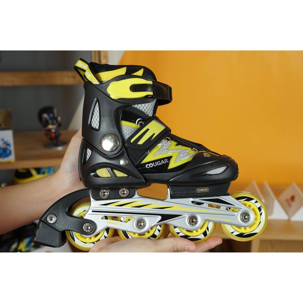 Giày trượt patin Cougar 835LSG có đèn 5 màu - Bao giá toàn thị trường