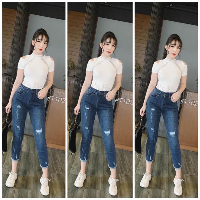 QUẦN JEAN DÀI BIG SIZE CO DÃN MẠNH 2748