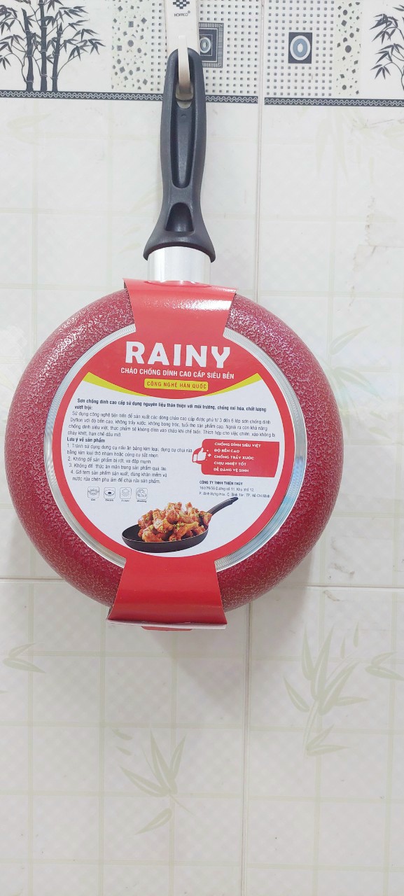 Chảo chống dính RAINY -RNS 22 cm high class - Hàng Chính Hãng