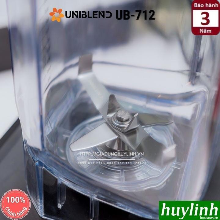 Máy xay sinh tố công nghiệp Uniblend UB-712 - 1680W - 1.8 lít - Hàng chính hãng