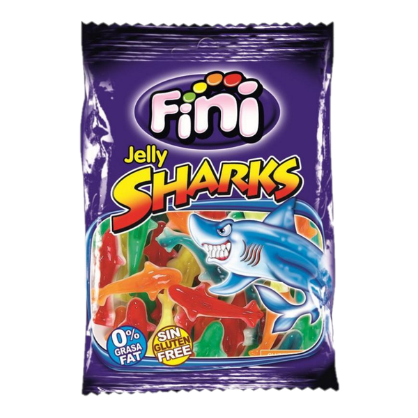 Combo 3 gói Kẹo dẻo Fini Jelly Sharks 100gr