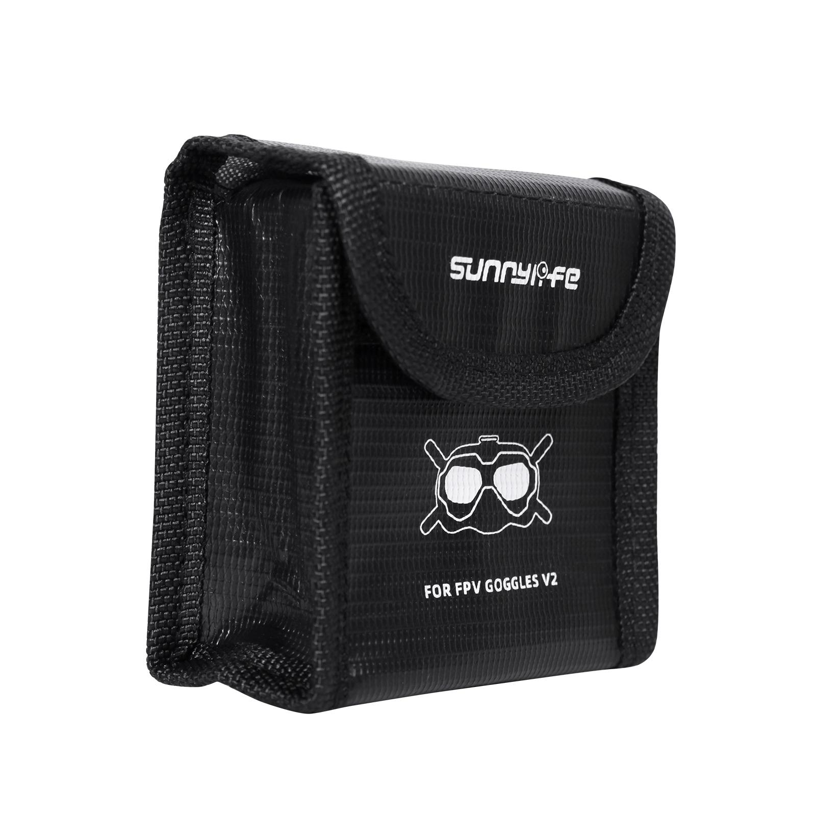 Hộp pin Lipo Túi đựng an toàn chống cháy nổ cho DJI FPV AVATA Goggles 2 V2 Túi bảo vệ chống cháy Phụ kiện máy bay không người lái FPV Màu sắc: 1 Pin cho V2