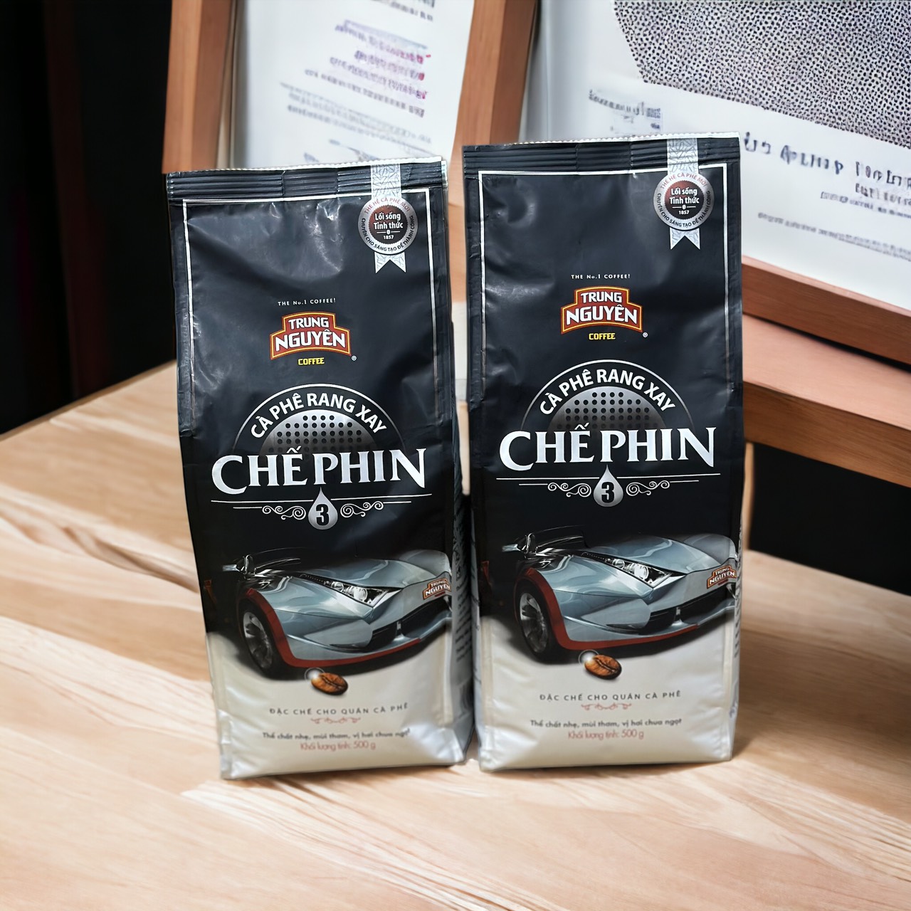 Hình ảnh Combo 2 Túi Cà phê Chế Phin 3 Trung Nguyên( Tức 1Kg)