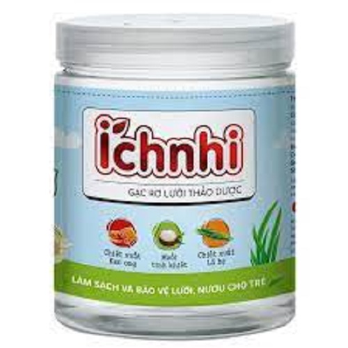 Gạc rơ lưỡi thảo dược Ích Nhi