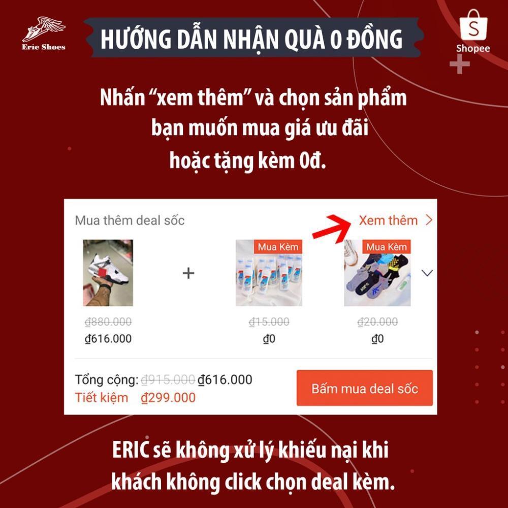 Giầy hàng chất lượng cao Giày Jor dan 4 cổ cao phom giày bóng rổ (Lưu ý: tăng 1 size do phom giày nhỏ