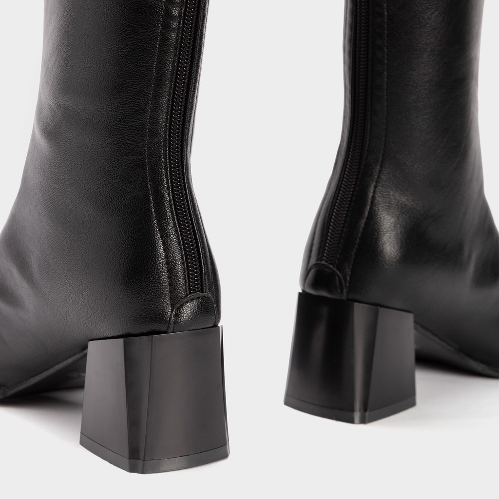 Giầy Bốt Nữ Boot Đùi Khoá Gài 5Phân HAPAS - BOT538