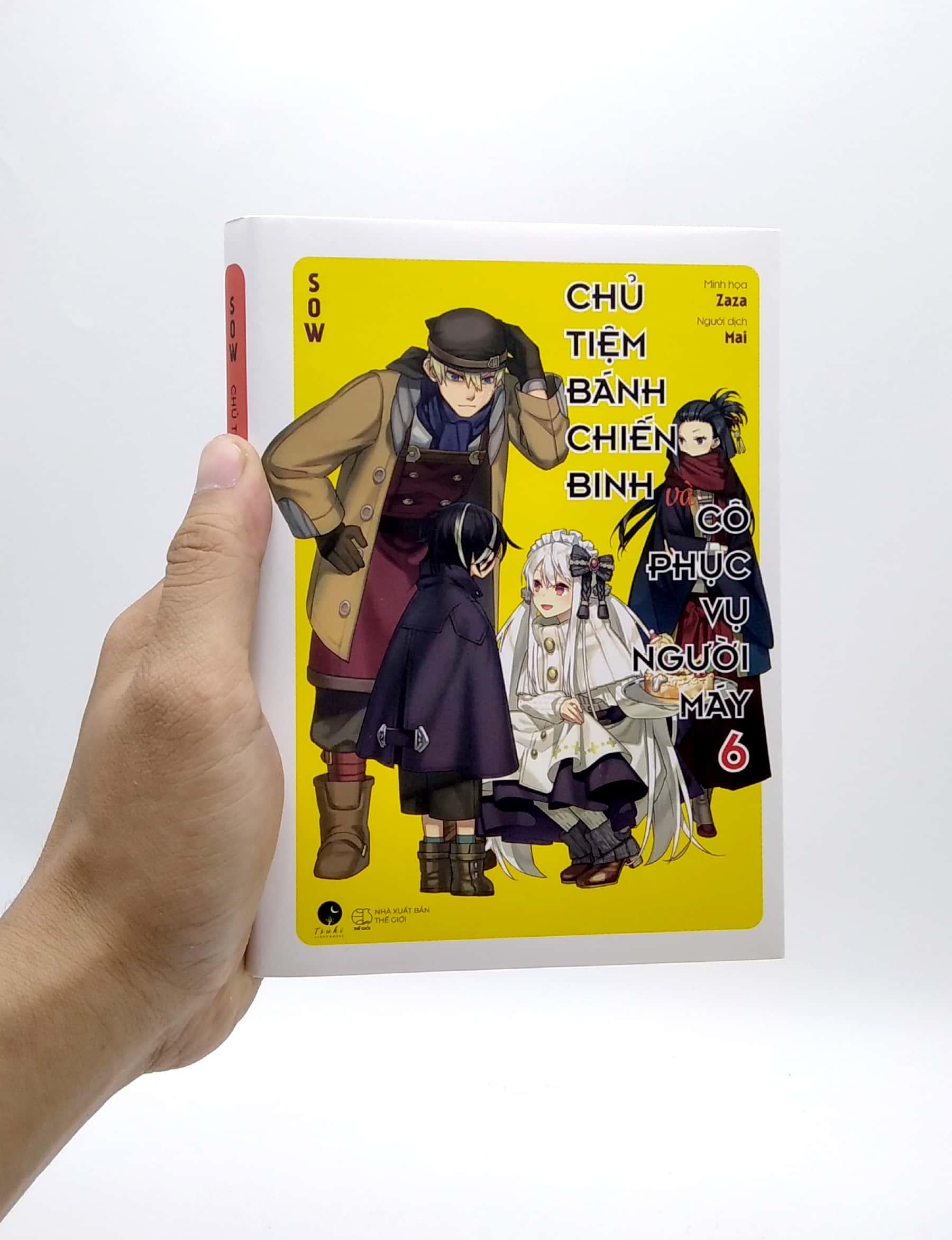 Chủ Tiệm Bánh Chiến Binh Và Cô Phục Vụ Người Máy - Tập 6