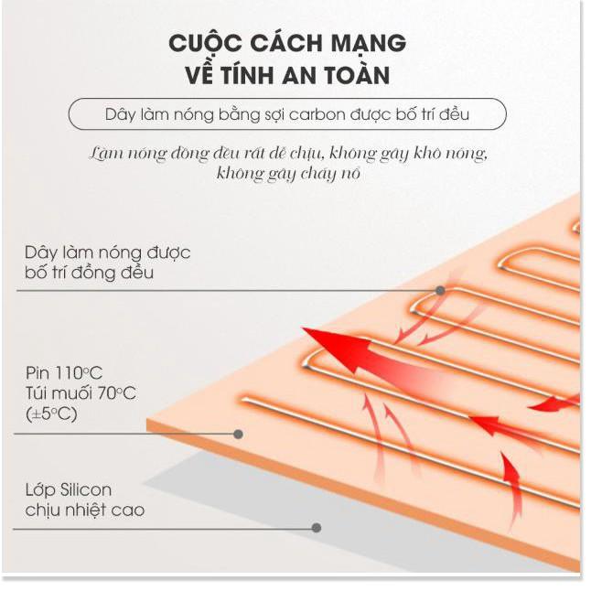 Gối sưởi muối biển Thảo Dược