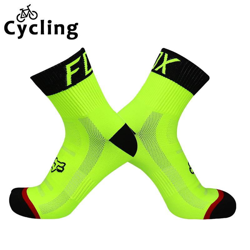 Những chiếc vớ thể thao đua xe đạp chuyên nghiệp mới Color: orange