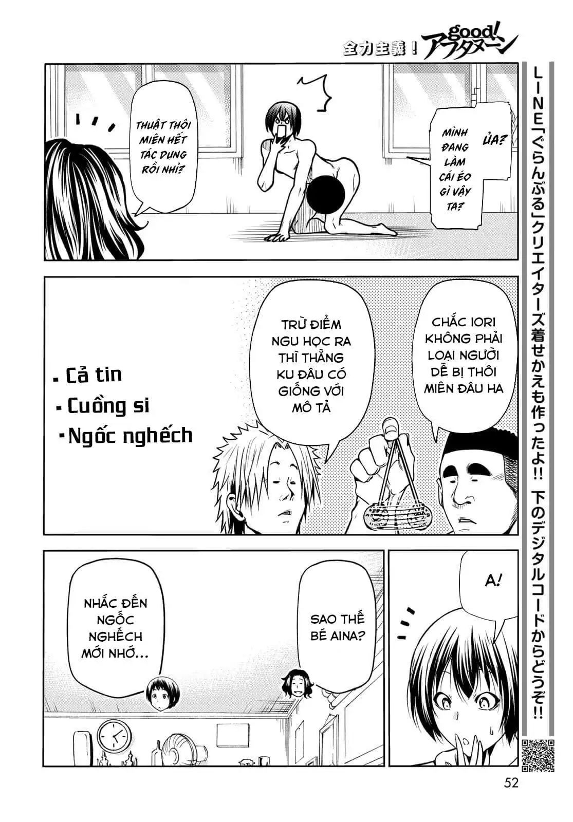 cô gái thích lặn - grand blue chapter 73 16