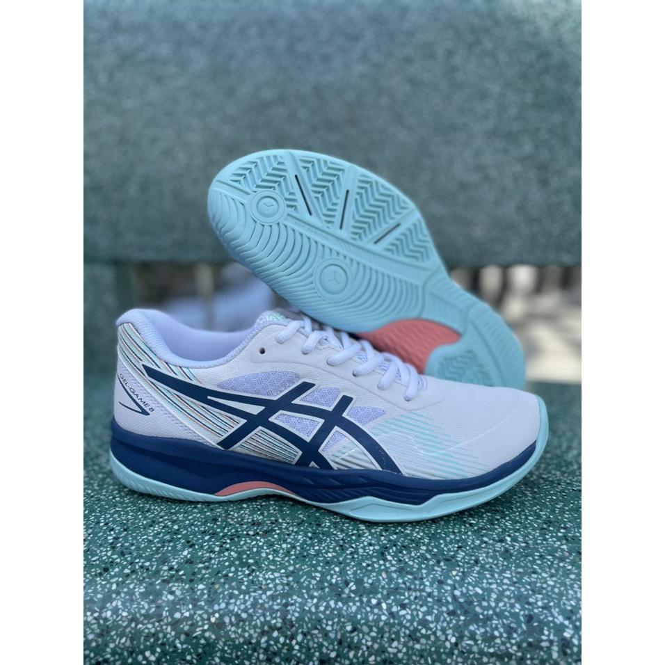 GIÀY Tennis Asjsc GEL GAME 8 White/Ligh Indigo Size 40