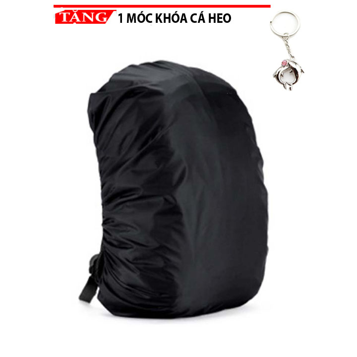 Trùm Balo đi mưa 35L loại cao cấp hàng xuất khẩu GH336 Tặng móc khóa cá heo