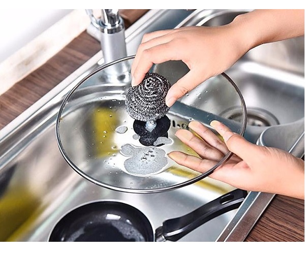 Combo 03 Set Búi thép cọ xoong, nồi, chảo chuyên dụng 40g - Nội địa Nhật Bản