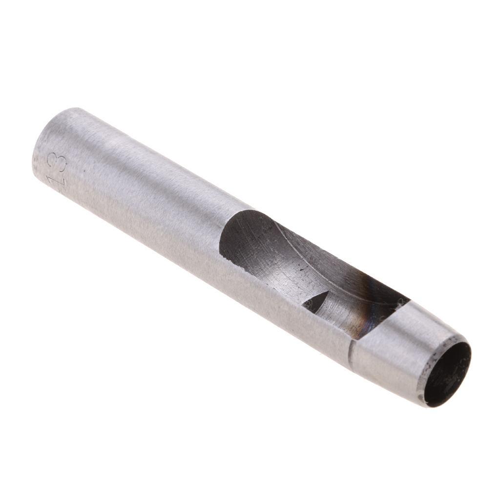 2x Hollow Punch Leather Hole Punch, 0.5mm-12mm for Leather Working 25/13mm