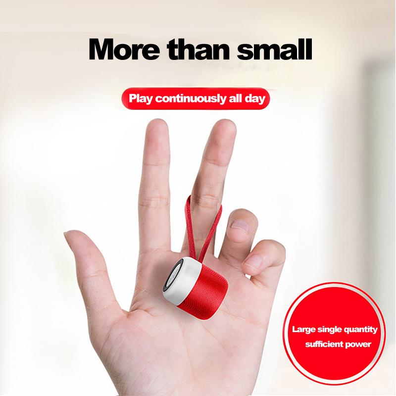 Loa Mini Mới Chất Lượng Cao Âm Thanh Bluetooth Thời Trang Di Động Không Dây TWS Cột Âm Thanh Ngoài Trời Trung Tâm Âm Nhạc Siêu Trầm Siêu Trầm Màu sắc: Đen