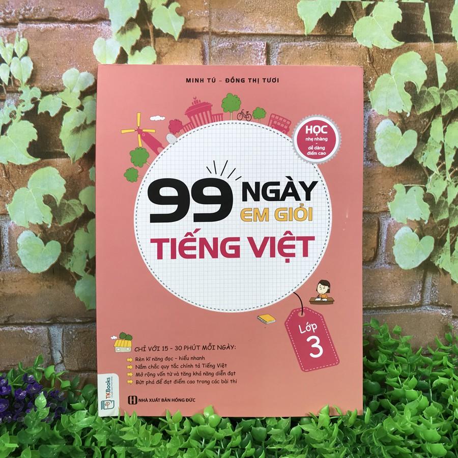 Sách - 99 Ngày Em Giỏi Tiếng Việt Lớp 3