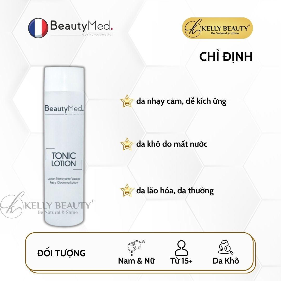 Toner Cân Bằng Cho Da Khô, Nhạy Cảm BeautyMed Tonic Lotion | Kelly Beauty