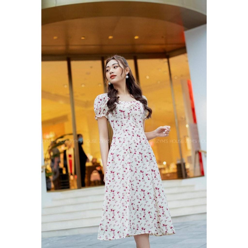 ĐẦM HOA NHÍ MIDI SIÊU XINH