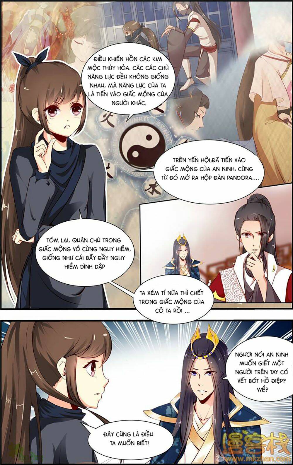 kỳ môn nữ mệnh sư chapter 4 12