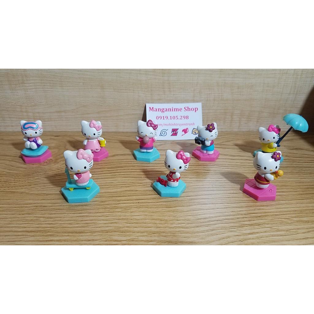 Bộ 8 mô hình Hello Kitty siêu cute