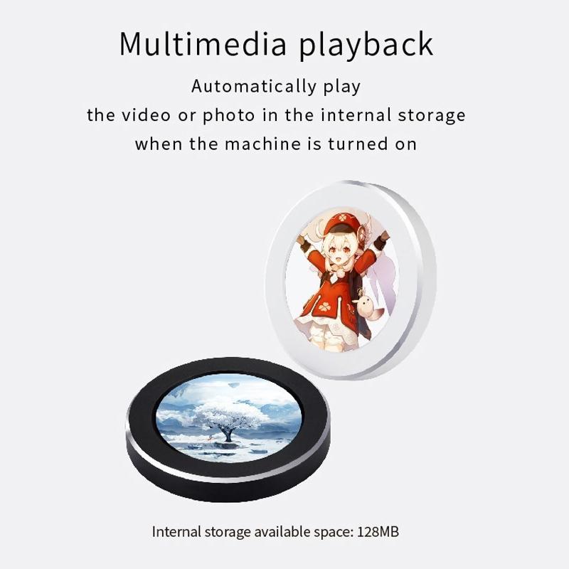 2,1 inch IPS Màn hình thứ cấp 480x480 USB làm mát bằng nước LCD CPU GPU RAM HDD Giám sát