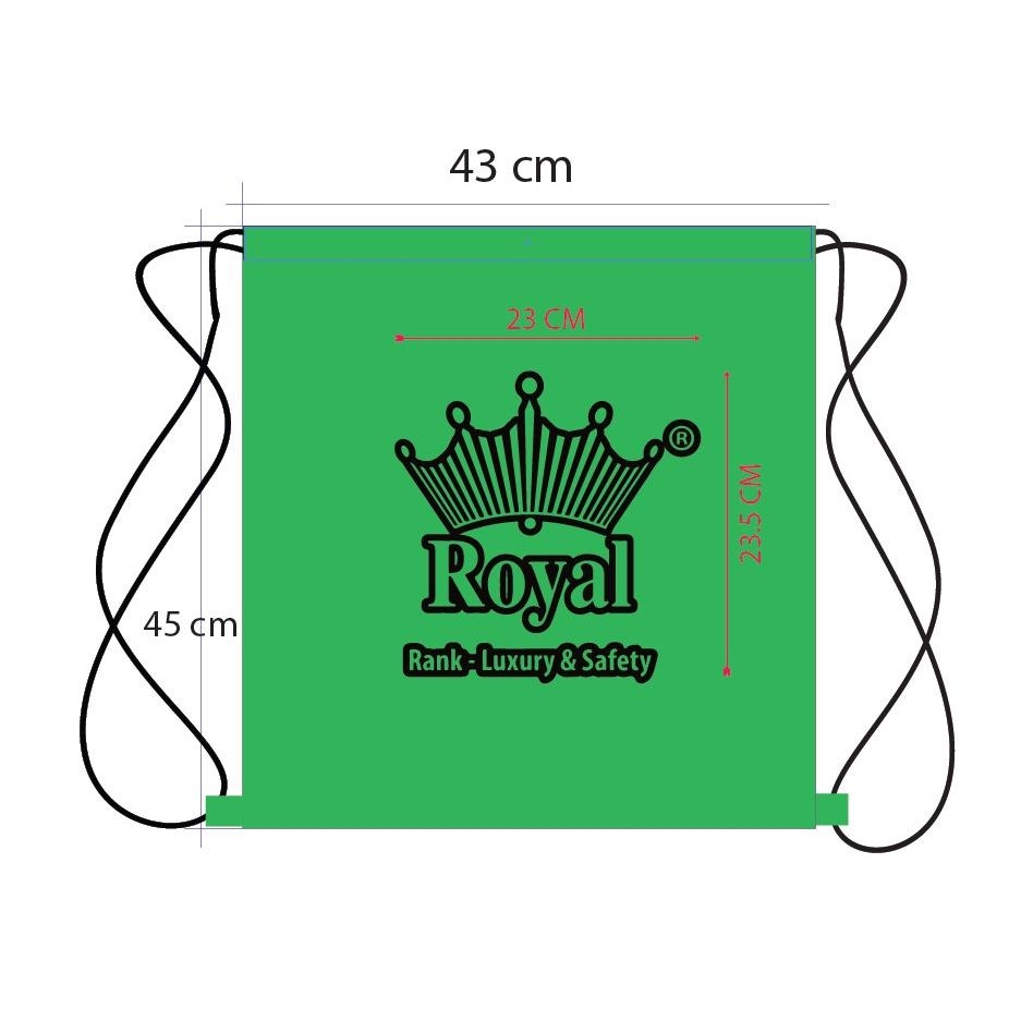 Túi Vải Không Dệt May Dây Rút dáng thể thao in hình vương hiện Trương Gia Túi Vải - Túi Canvas