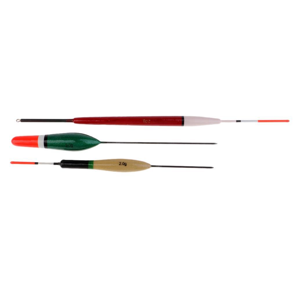 10Pcs Fishing Bait Indicator Float Bobbers Rock Fishing Saltwater