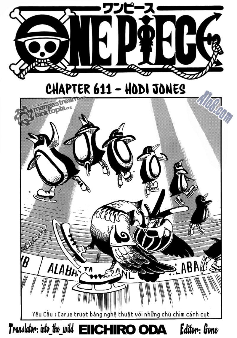 đảo hải tặc - one piece chapter 611 1