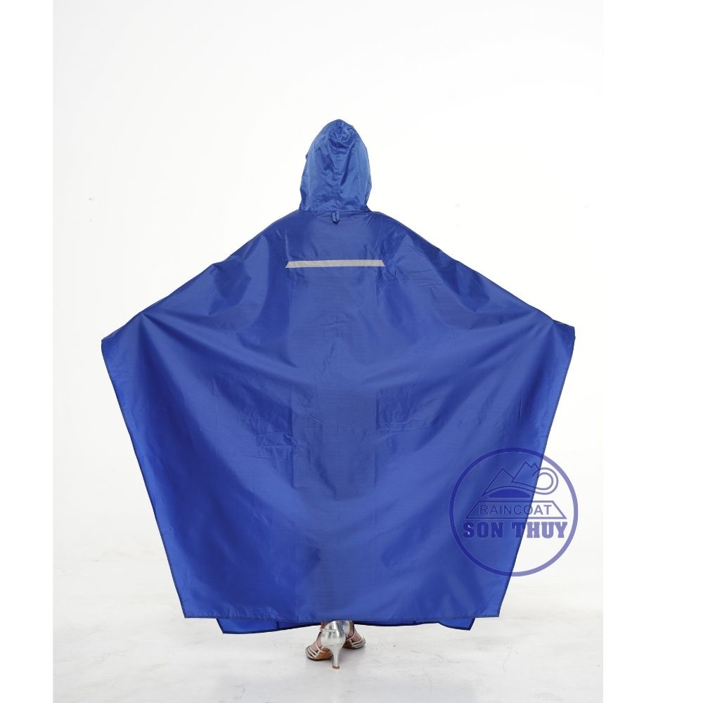 Áo mưa choàng siêu to Sơn Thủy - áo mưa vải dù cỡ đại K7D Bigsize