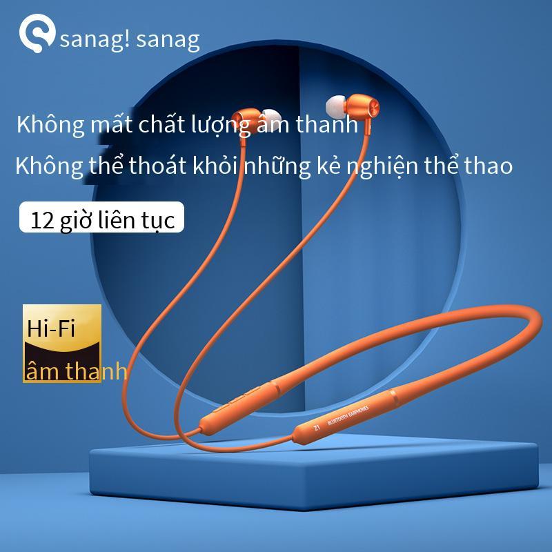Giao hàng nhanh Tai nghe Bluetooth mới Thể thao không dây Chạy trong tai Hai bên cổ Thời lượng pin dự phòng Có dây Khử tiếng ồn