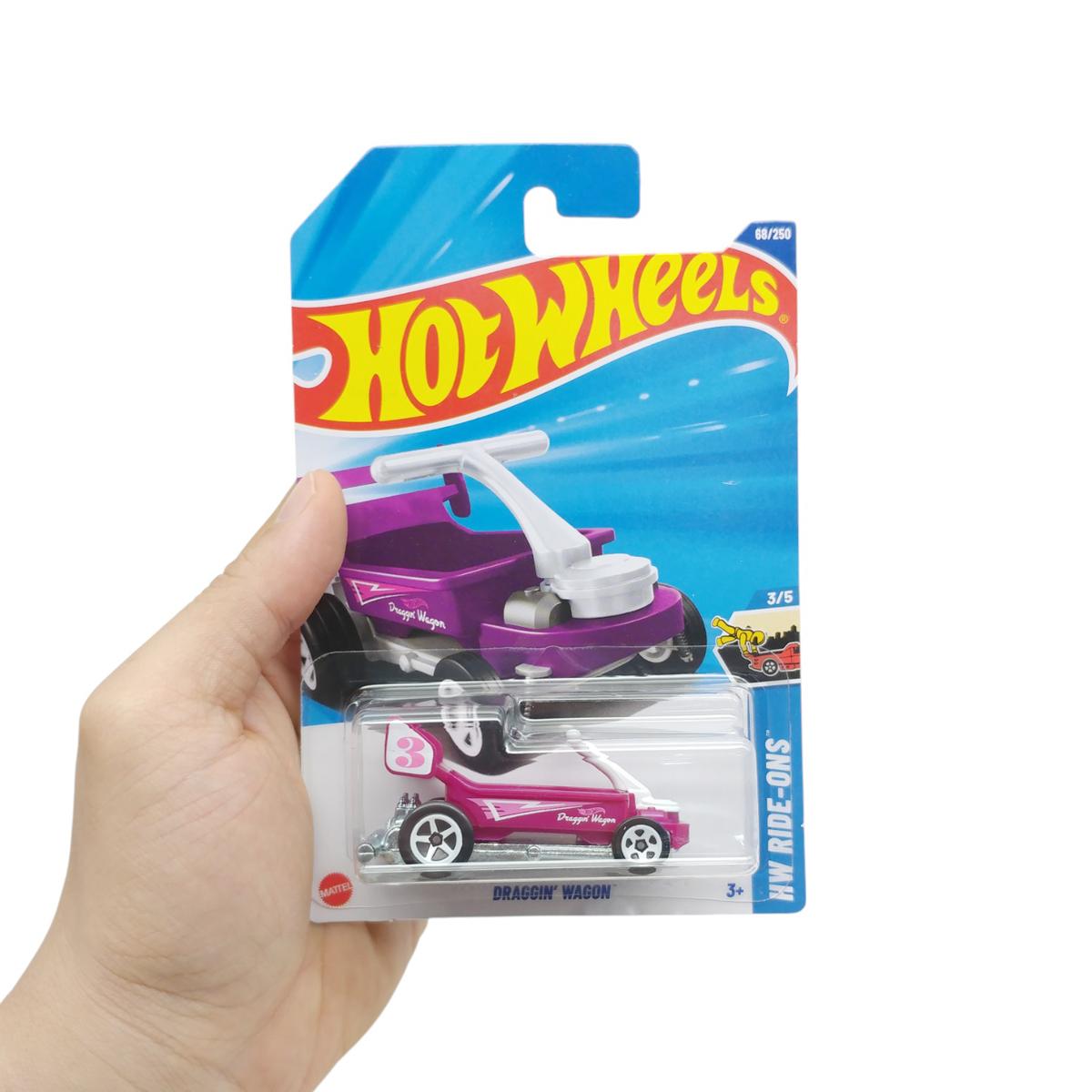 Siêu Xe Hot Wheels C4982 - 68/250 - Draggin' Wagon (Mẫu Sản Phẩm Giao Ngẫu Nhiên)