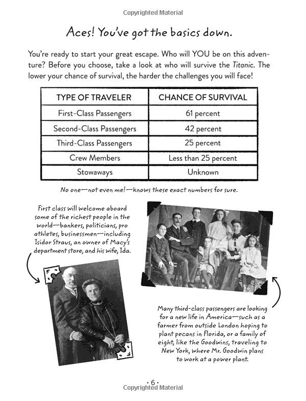 Escape This Book! Titanic