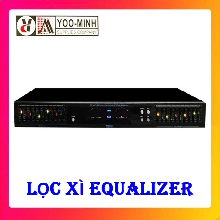 Đầu Lọc Xì Equalizer Yoo-Minh EQ 33 Màu đen