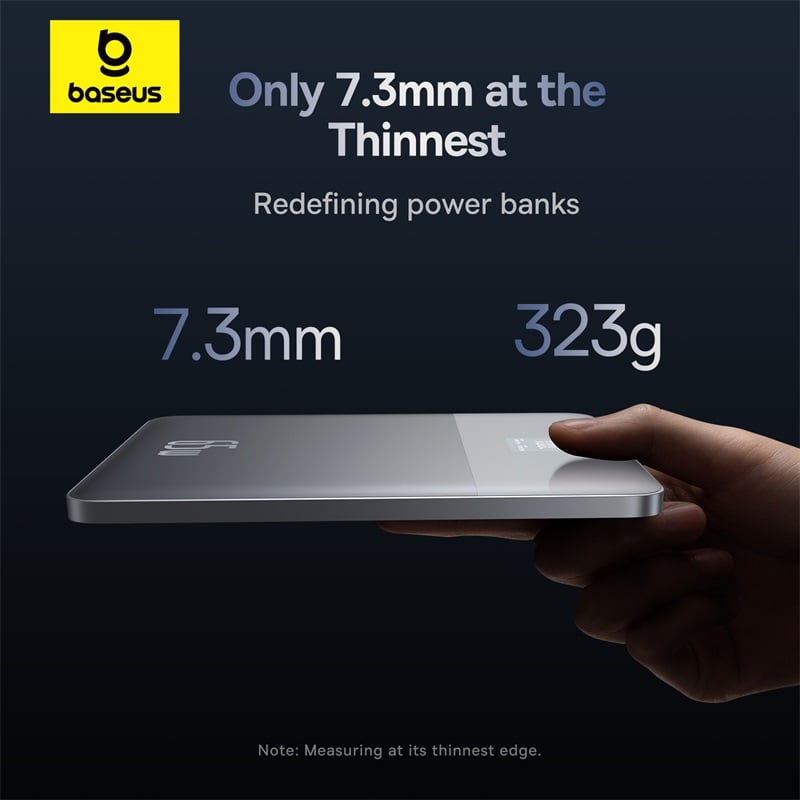 Pin Sạc Dự Phòng Baseus Blade2 Fast-Charging Power Bank with Digital Display Intelligent Edition 12000mAh 65W - Hàng chính hãng