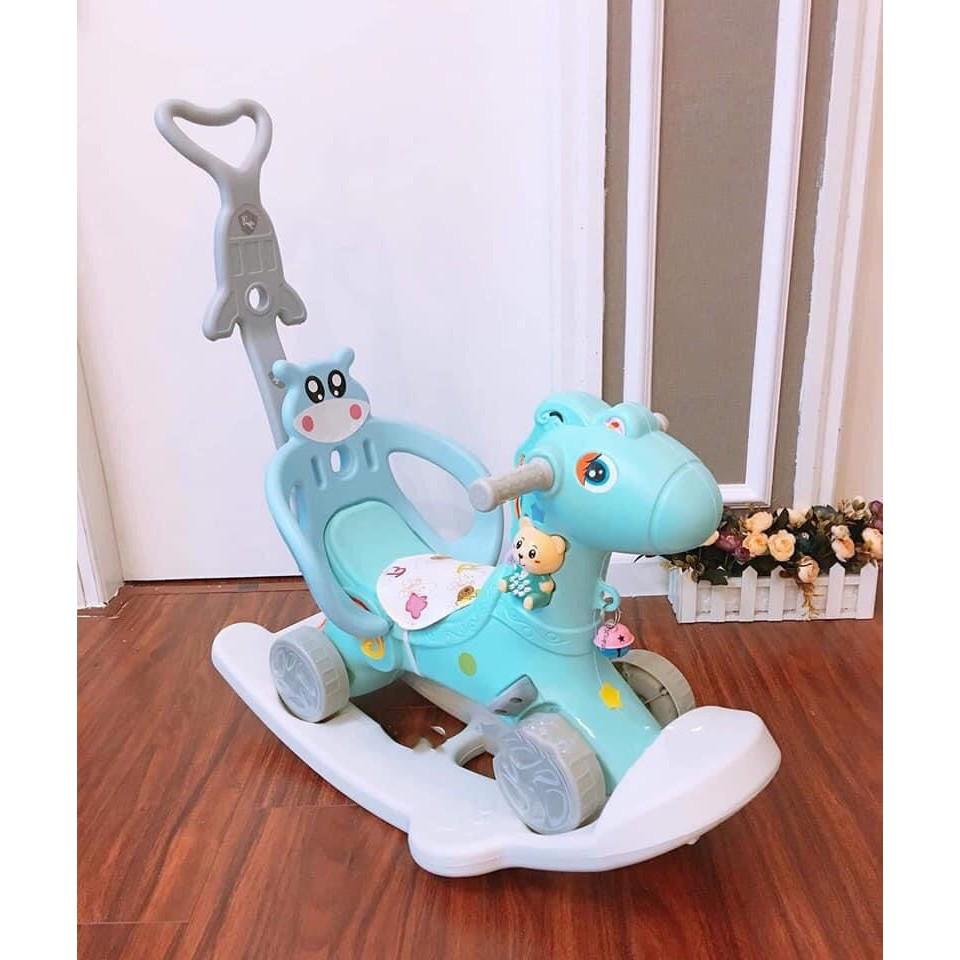 Ngựa bập bênh 2in1 đa năng
